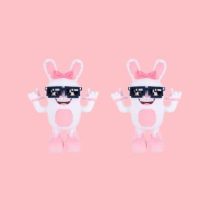 boppin bunny plush 2pcs